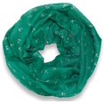 thumbnail image 2 of Peach Couture Anchor Print Cute Trendy All season Infinity Loop Scarves, 2 of 2