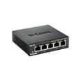 thumbnail image 2 of Refurbished D-Link DGS-105GL 5-Port Gigabit Unmanaged Ethernet Switch, Metal Housing, Fanless Design, Energy Efficient, 2 of 5