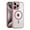 Pink, variant on Feishell Clear Magnetic Case for iPhone 11, Compatible with MagSafe Charging, Drop Protection Shockproof Slim Thin Anti-yellowing Transparent Anti-Scratch Phone Case,Black