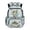 Blue Fish Camo, variant on Capybara Turtle School Backpack for Boys Aged 8-12 17 Inch Large Capacity School Bag Water-Resistant Polyester Bag with Adjustable Padded Straps for Elementary School