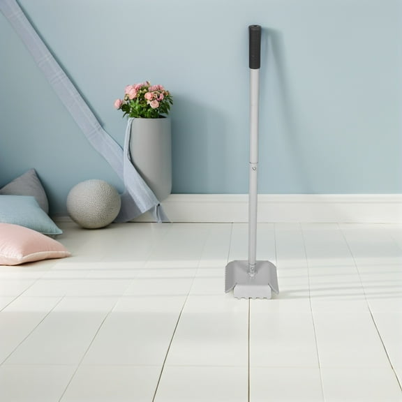 Raindrops Stainless Steel Trash Compactor Silver Versatile Use for Homes and Offices Durable Design