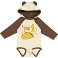 thumbnail image 3 of Inktastic I'm One Taco Birthday Party Boys or Girls Long Sleeve Baby Bodysuit, 3 of 5