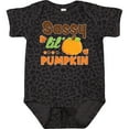 thumbnail image 3 of Inktastic Thanksgiving Sassy Lil Pumpkin with Fall Leaves Girls Baby Bodysuit, 3 of 5