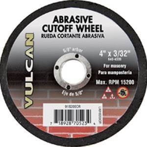 

Vulcan Abrasive Cutoff Wheel 4 In Dia 5/8 In Silicon Carbide