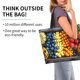 thumbnail image 2 of Balery Halloween Fruit Platter Bolsa Tote Estilo Estético con Cremalleras, Bolsa de Hombro, Bolsa de Compras Grande y Plegable, 2 of 8