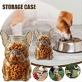 thumbnail image 2 of Bulldog Snack Jar For French Bulldogs, Pet Food Storage Container For Puppies, 2 of 5