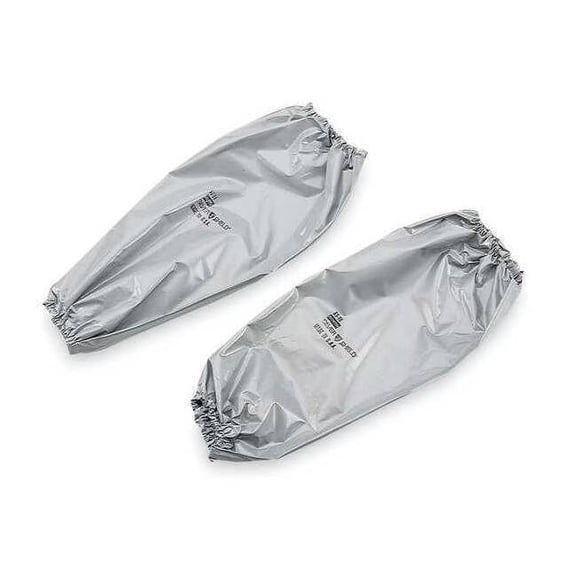 North by Pip Sleeves,20 In. L,Silver,PR SSS