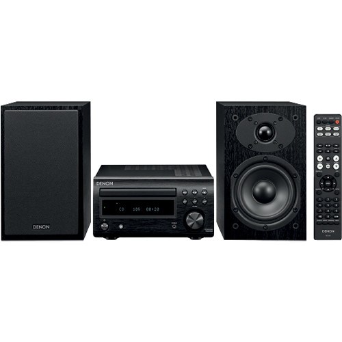 Denon Bluetooth Hi-Fi Home Audio Stereo Sound Music System with Single Disc Cd Player