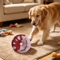 thumbnail image 6 of PoyoKee Cat Toys for Indoor Cats, Donut Shaped Squeaky Puppy Dog Toys to Keep Them Busy, Soft Crystal Fabric & with Squeaker for Small Dogs, Pink, 6 of 7