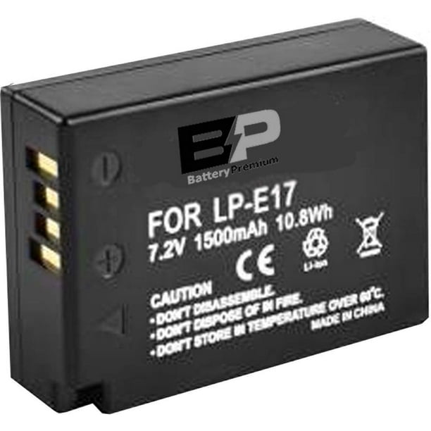 BP LPE17 Replacement Battery for Canon EOS RP, Rebel SL2, SL3, T6i