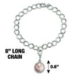 thumbnail image 4 of Chihuahua Puppy Dog Sitting in Pink Silver Plated Bracelet with Antiqued Charm, 4 of 5