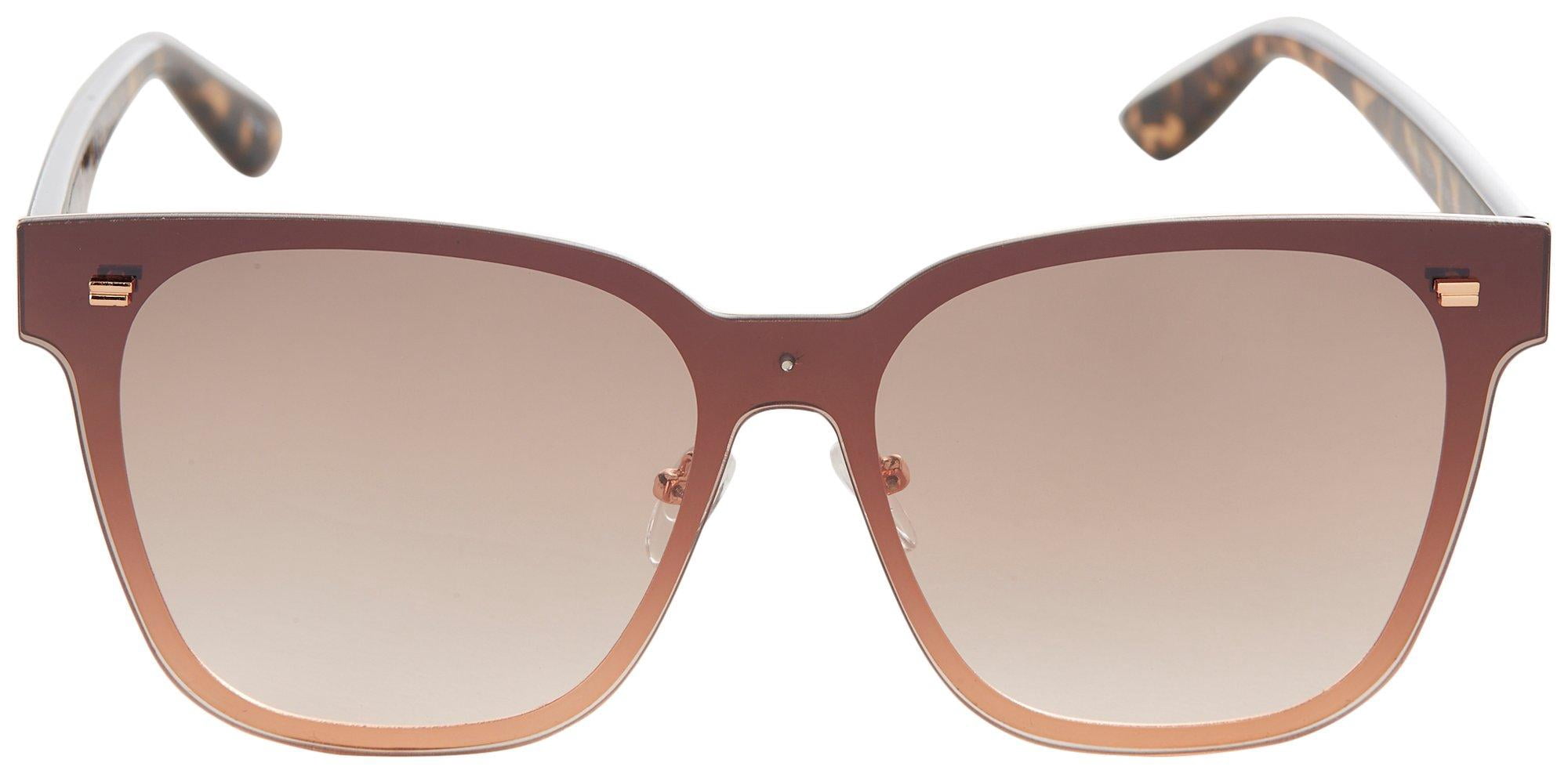 Martha Stewart Women's MS140 Retro UVA and UVB Protective Square Fashion Sunglasses, 56mm