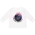 thumbnail image 3 of Inktastic Bowling Princess- Tiara Girls Long Sleeve Toddler T-Shirt, 3 of 5