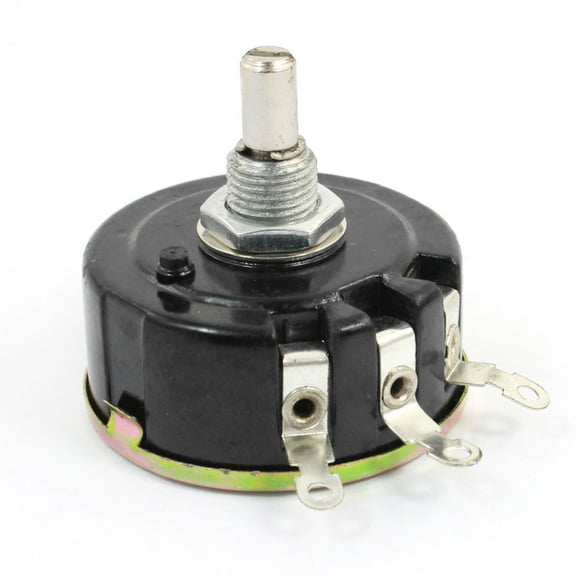 Unique Bargains 6mm Shaft Single Turn Wire Wound Rotary Potentiometer 10K Ohm 3W WX111 030