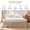 Basic - Rust, variant on French Linen Bed Skirt with Pleated Frills 22-Inch Tailored Drop Natural Flax Cotton Blend Dust Ruffle Soft Cozy Farmhouse Bedding Full Size