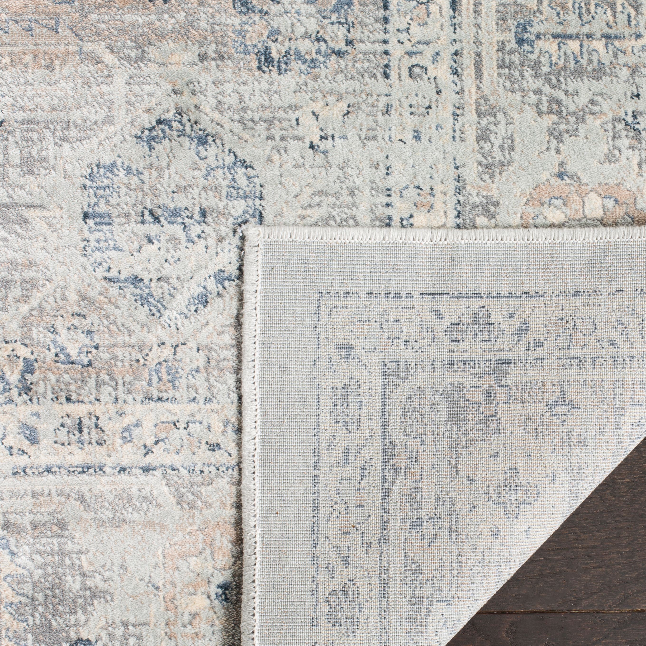 SAFAVIEH Vintage Eliot Traditional Area Rug, Light Blue, 8' x 10'