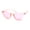 All Pink, variant on Womens Elegant 20s Gothic Cat Eye Mod Sunglasses Black Smoke