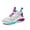 White Purple, variant on GYMEPIC Kids Sneakers Knit Breathable Athletic Shoes for Big Kids Boys and Girls Lightweight Sports Shoes
