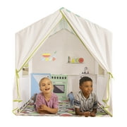 HearthSong 50-Inch Pretend-Play Fabric Kitchen Playhouse Tent