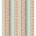 thumbnail image 3 of Ambesonne Tribal Duvet Cover Set, Mexican Aztec Pattern, Queen, Blue Orange Ivory, 3 of 3