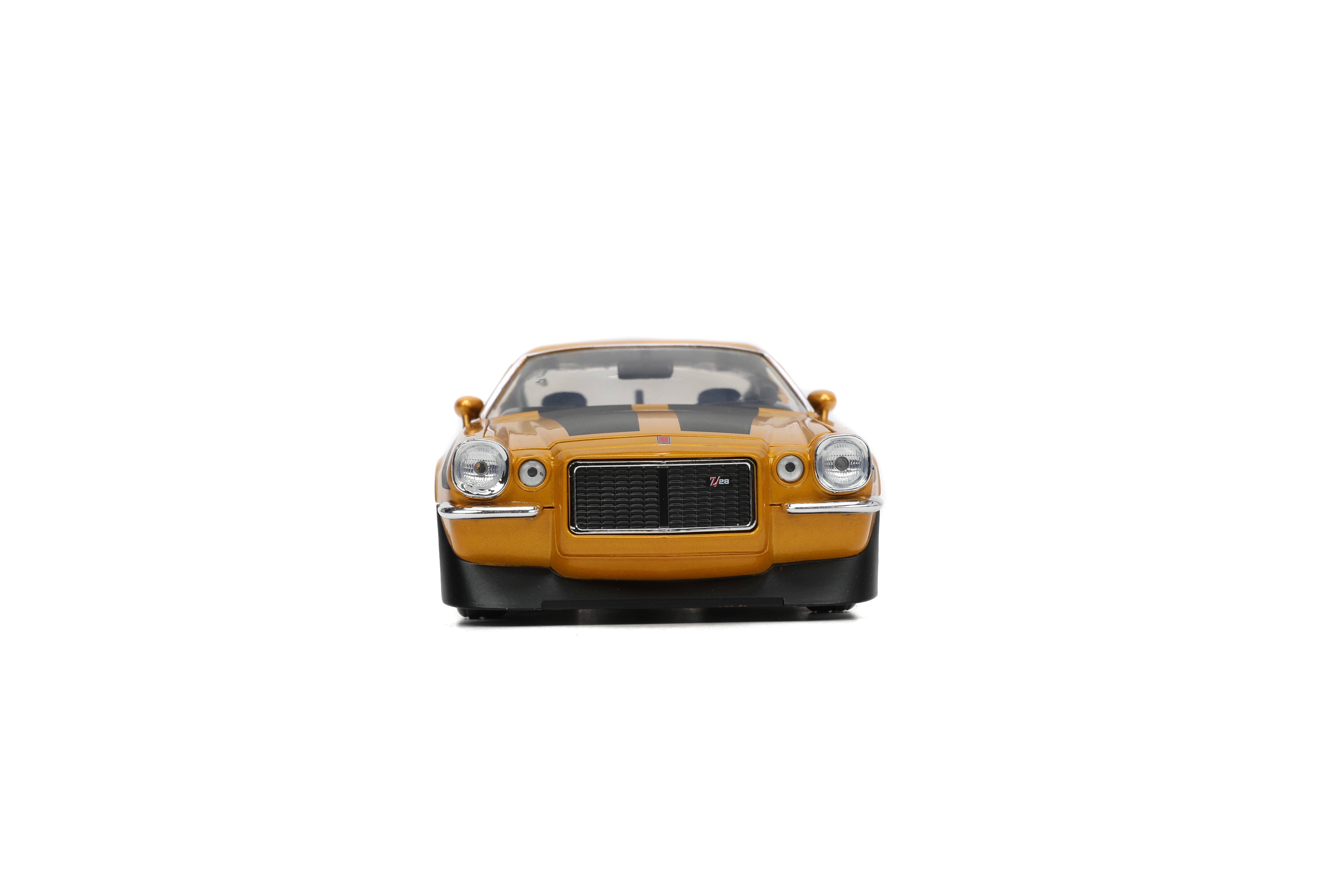 1971 Chevrolet Camaro Z28 ~ Yellow 1:24 Die Cast Car Bigtime Muscle High Roller(Selections May Vary)
