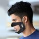 thumbnail image 2 of Face Protector Unisex Durabilidad Band reutilizable con comodidades de ventana transparente suministros al aire libre Buck Wraps negro Inevent HA059619-10B, 2 of 6