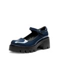 thumbnail image 1 of Zapatos Mary Jane con Plataforma Gruesa para Mujer DREAM PAIRS Azul Marino Talla 8.5, 1 of 7