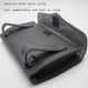 thumbnail image 5 of Porta pañuelos para coche, (negro) Servilletero para visera solar, Porta mascarillas para visera solar, Dispensador de mascarillas para coche, Caja de pañuelos para coche con recambio de pañuelos, 5 of 5