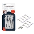 thumbnail image 1 of Candados de seguridad a prueba de niños Dreambaby Secure Latches, paquete de 7, 1 of 5