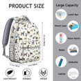 thumbnail image 6 of Cute Animal Dogs Backpack for School,Cute School Bag,Schoolbag with Adjustable Shoulder Straps & Padded Back,15.3"x11"x7.1".﻿, 6 of 6