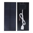 thumbnail image 1 of Oubit Portable Solar Charging Board,2.5W Solar Panel 188x78.5mm Portable Solar Charger Solar Charging Board High Capacity, 1 of 9