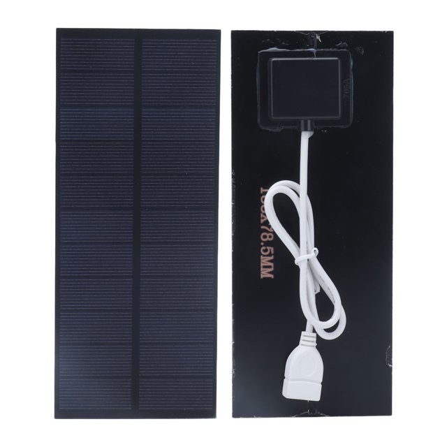 Oubit Portable Solar Charging Board,2.5W Solar Panel 188x78.5mm Portable Solar Charger Solar Charging Board High Capacity