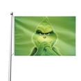 thumbnail image 1 of Bandera navideña para exteriores de Grinchmas Stole de 4 x 6 pies, pancarta para exteriores de doble cara, bandera para casa, jardín, patio, desfile, letrero, decoración de fiesta, tapiz de pared, 1 of 8