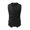 Black, variant on IYTR Men's Single-breasted Vest Jacket Sleeveless Jacket Button Up V-Neck Business Casual Streetwear Jacket with Pocket Stripe Gray XL