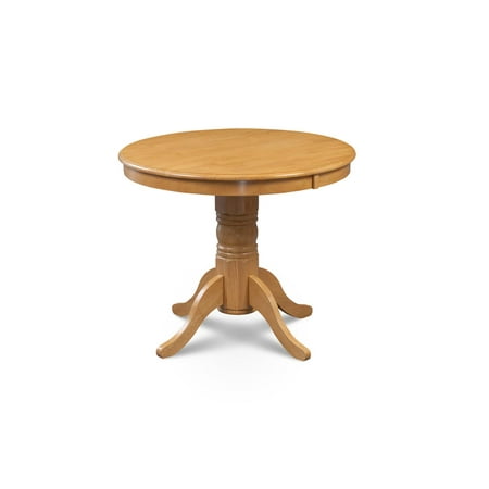 - Brookline Round Dining Table-Finish:Oak,Shape:Round