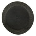 thumbnail image 1 of Vinyl Round Placemat With Border (Black)(Set Of 12), 1 of 1
