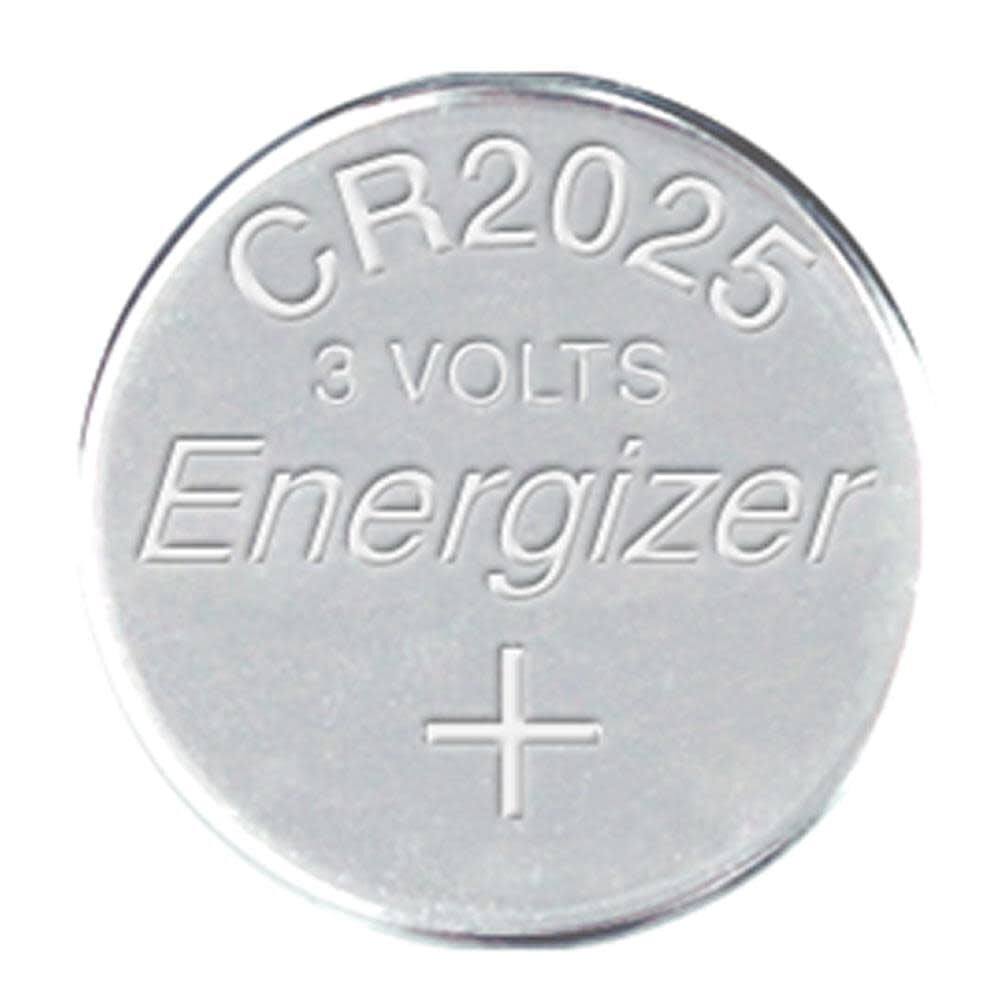 Energizer CR2025 Coin Batteries (2 Pack), 2025 3V Lithium Batteries, Long-Lasting Power Compatible with Key Fobs, Watches and more
