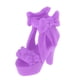 thumbnail image 5 of Sandalias de de flores de plástico de para muñeca 1/6 - , # D Púrpura, 5 of 9