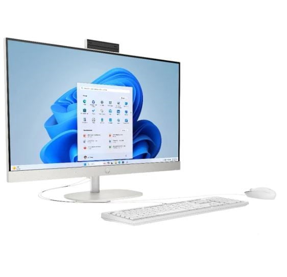 HP 27" All-in-One Touchscreen Desktop - Intel Core Ultra 7 255U - FHD (1920 x 1080) - 32GB Memory - 1TB SSD - Windows 11 Home