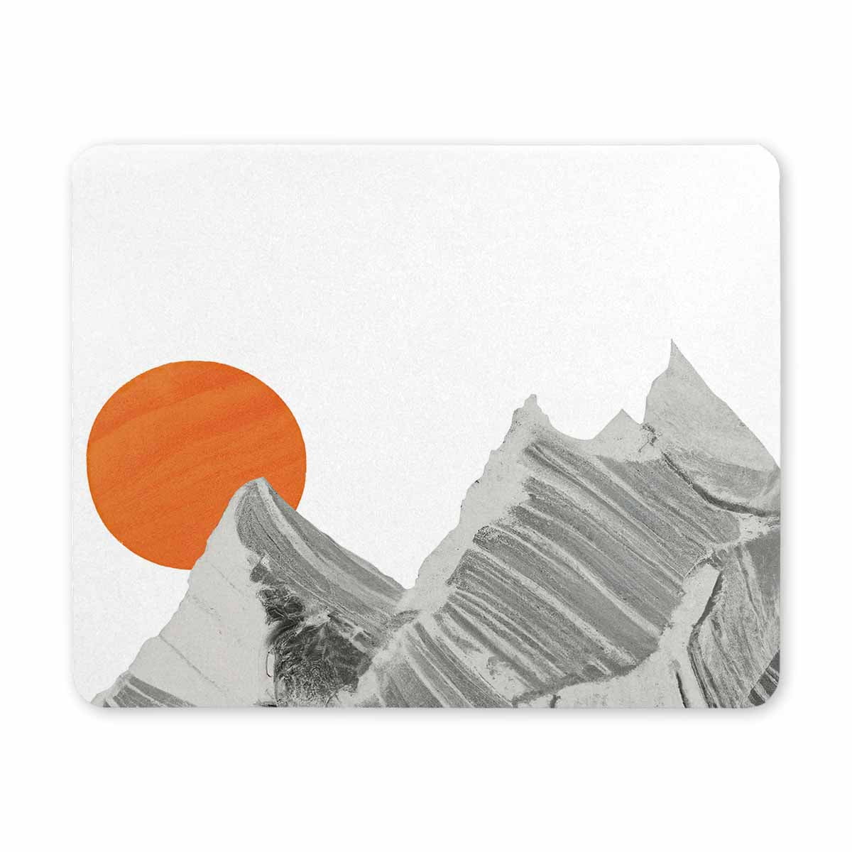Mountains Mouse Pad, Square Computer Mouse Pads, Washable Mouse Mat