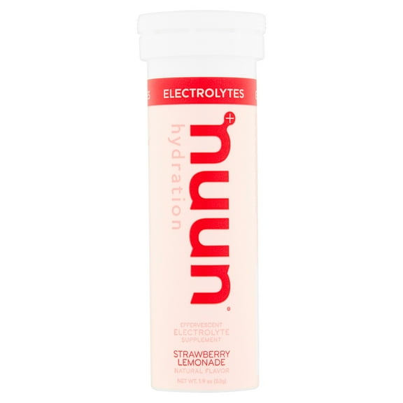 Nuun Bev Tube Strwbry Lmnade,10 Tb (Pack Of 8)