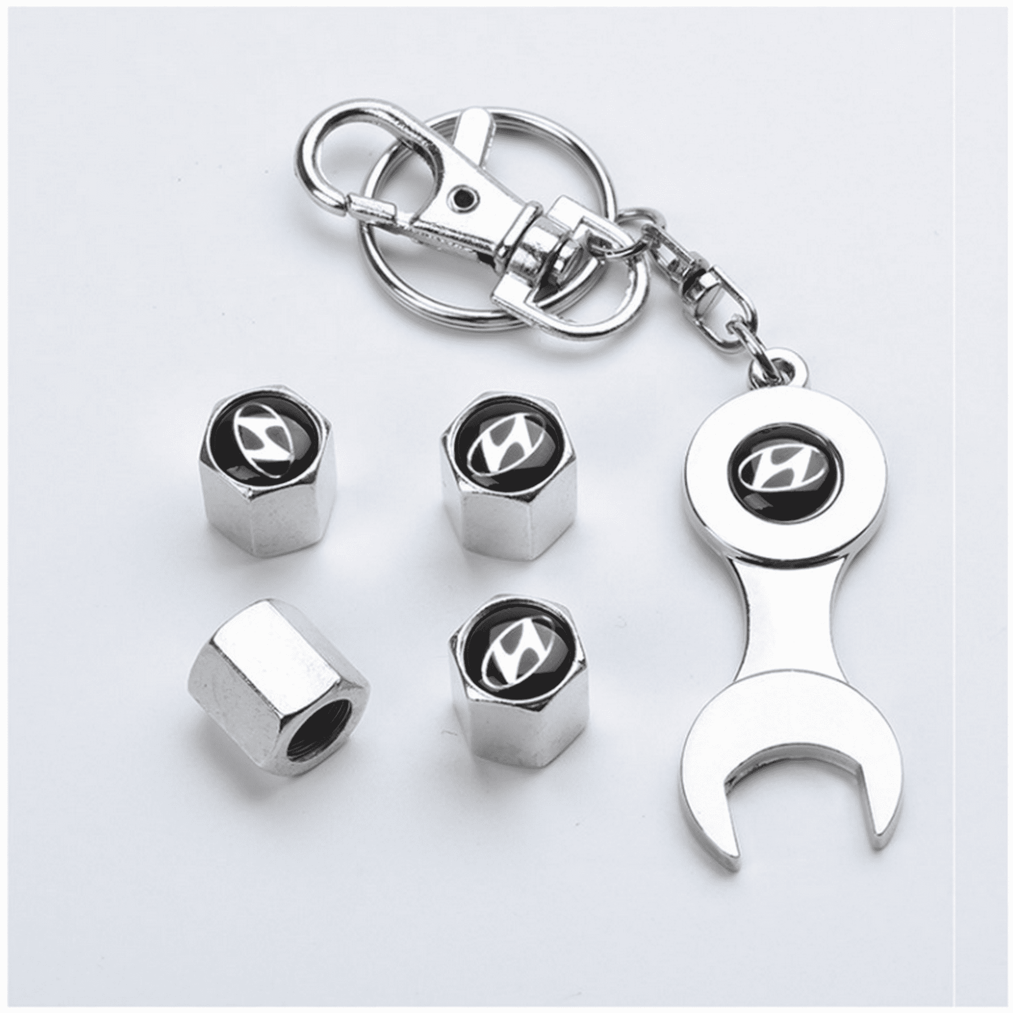 4 Pcs Bouchons De Valve Voiture Capuchons Pneu Auto Tige