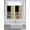 Beige, variant on Sage Green Black Bathroom Window Curtain, Farmhouse Striped Modern Abstract Art Light Filtering Coffee Kitchen Curtains, Bedroom Living Room Curtains 2 Panel 84"x45"