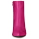 thumbnail image 3 of Botines De Punta Estrecha Con Cremallera Y Tacón Grueso Para Mujer Rosa rosa 7, 3 of 7