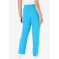thumbnail image 2 of Woman Within Plus Size Sport Knit Straight-Leg Pull-On Pants, 2 of 6