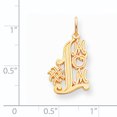 thumbnail image 2 of 10K Yellow Gold #1 Mom Charm, 2 of 2