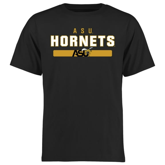 Men's Black Alabama State Hornets Team Strong T-Shirt