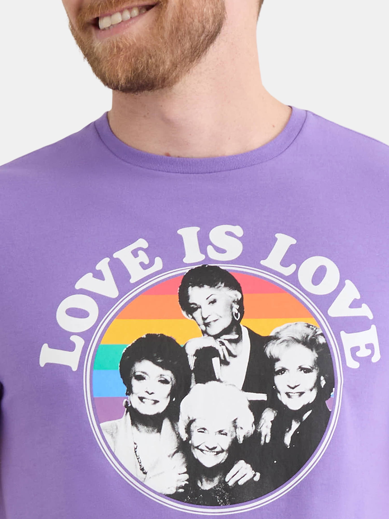 Golden Girls Pride Men's & Big Men's Graphic Tee, Sizes S-3XL