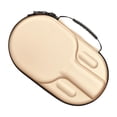 thumbnail image 1 of Table Tennis Paddle Case Raquet Cover Practice Bolsa de almacenamiento Regalo al aire libre Accesorios deportivos Protección de la raqueta de entrenamiento Color de champán, 1 of 8