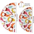 thumbnail image 3 of FMSHPON New Year Christmas Gnome Xmas Christmas Tree Skirt Stand Mat for Holiday Party Decoration Indoor Outdoor 48 inches, 3 of 5